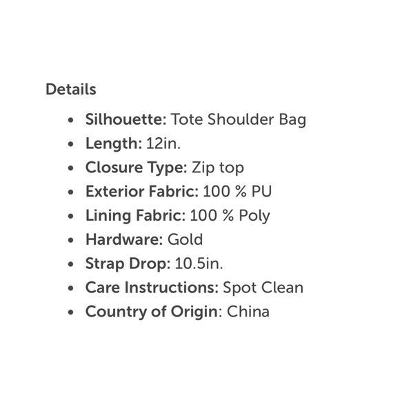 NWT Sold Out London Fog Denim Blue Tote Bag was $108! - Picture 3 of 3